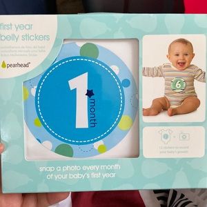 First year belly stickers for babies